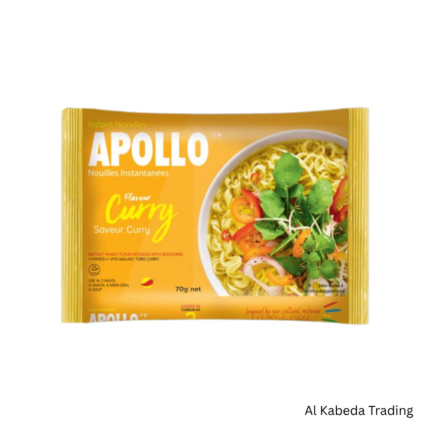 Apollo Noodles Curry Flavour - Al Kabeda Trading