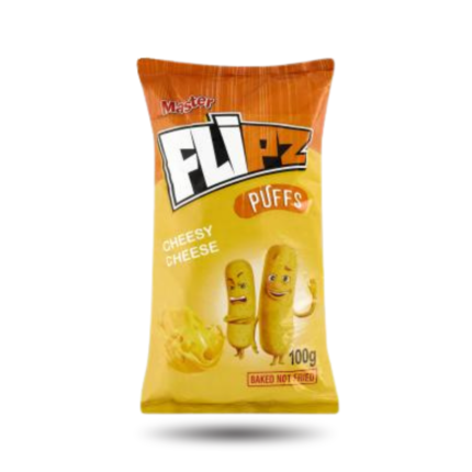 Flipz Cheese Puffs - Al Kabeda Trading