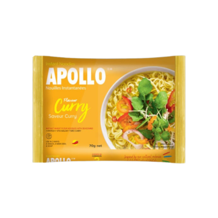 Apollo Noodles Curry Flavour - Al Kabeda Trading