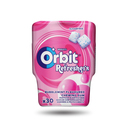 Orbit Refreshers Bubblegum Chewing Gum